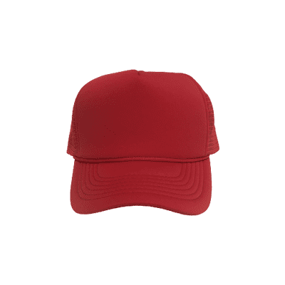 plain trucker hat five panel foam trucker hat adjustable plastic snap